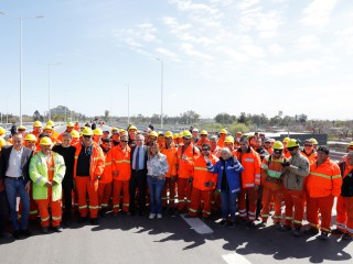 Alberto Fernández: “Somos el gobierno que en 4 años más obra pública hizo en la Argentina”