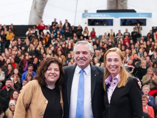 El presidente inauguró en Tecnópolis el Primer Encuentro Nacional de Salud Mental