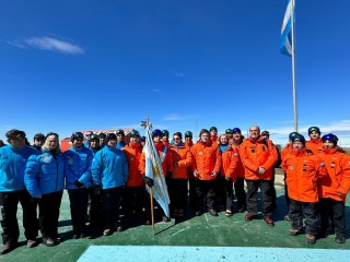 President Milei launched the programme for the implementation of nuclear technology to control plastic pollution in Antarctica