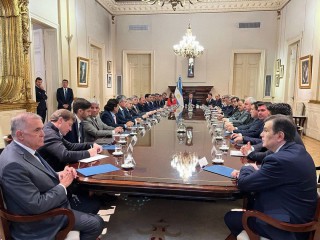 President Javier Milei's first meeting with all the country's governors