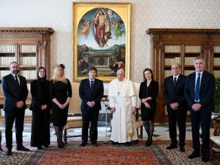 President Milei had a meeting with Pope Francis
