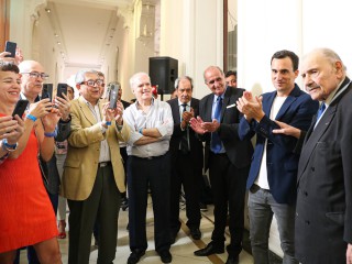 Homenaje en Casa Rosada al Decano de la Sala de Periodistas, Roberto ‘Tano’ Di Sandro