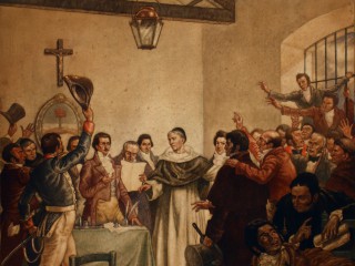 9 de Julio de 1816, acuarela de Antonio González Moreno.