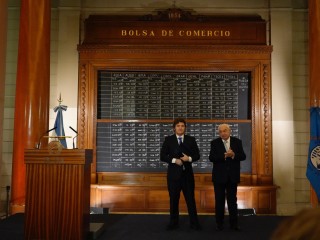 Palabras del Presidente de la Nación, Javier Milei, en la Bolsa de Comercio de Buenos Aires
