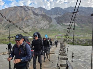 El Ejército Argentino hizo cumbre en el Himalaya 