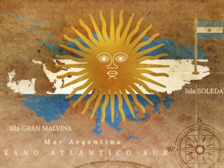 205 years since the Argentine flag was first raised in the Islas Malvinas