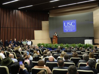 Discurso del Presidente Javier Milei en la Cámara de Comercio de Cali, tras recibir el Doctorado Honoris Causa otorgado por la Universidad Santiago de Cali