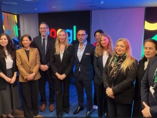 La Secretaria General, Karina Milei, se reunió con autoridades de Google