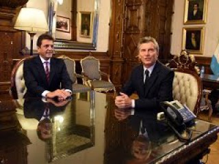 Mauricio Macri recibió en su despacho de la Casa de Gobierno a Sergio Massa