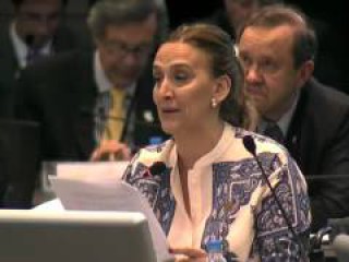 Gabriela Michetti participó de la cumbre de la CELAC en Ecuador.