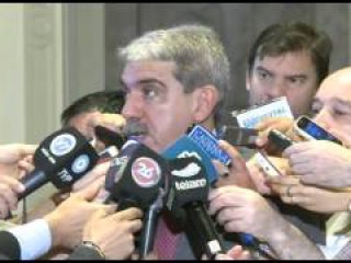 Declaraciones del jefe de Gabinete, Aníbal Fernández, antes de ingresar a Casa Rosada. 9 de noviembre de 2015
