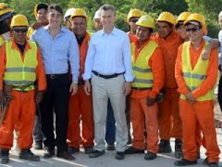 Mauricio Macri anunció obras en la Autovía Pilar - Pergamino.
