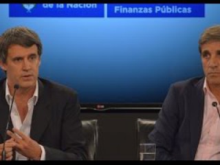 Conferencia de prensa del Ministro de Hacienda por negociaciones con los holdouts