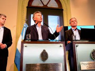 El presidente Macri presentó el Plan de modernización del Estado.