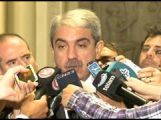 Declaraciones del jefe de Gabinete, Aníbal Fernández, antes de ingresar a Casa Rosada. 17 de noviembre de 2015