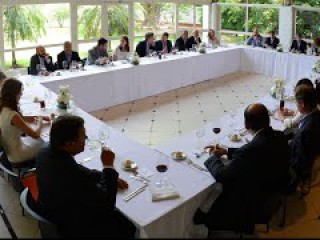 El Presidente Mauricio Macri recibió a los gobernadores provinciales en Olivos.