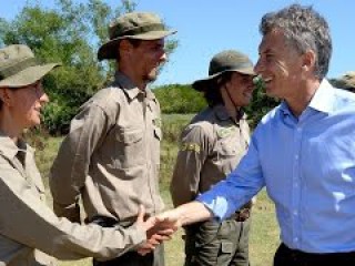 Mauricio Macri encabezó el anuncio de proyecto de Ley de Humedales.