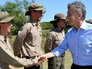 Mauricio Macri encabezó el anuncio de proyecto de Ley de Humedales.